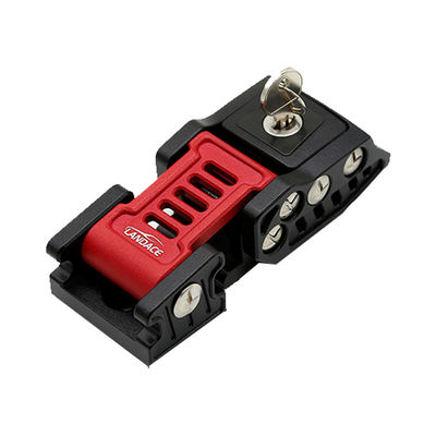 جيب رانجلر قفل غطاء القفازات مجموعة مع مزيج الألومنيوم الثقيل الحمراء والأسود