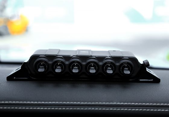 OEM 6 Rocker Switch Panel Roll Bar Mount سبيكة الألومنيوم المضغوطة