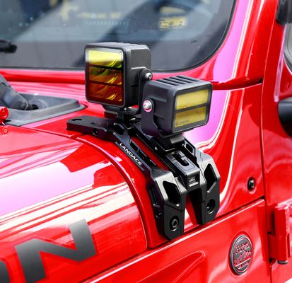 دعامات تركيب ضوئية من سبيكة الألومنيوم ذات طبقة مسحوق لهيكل الضوء الركيزة 4x4