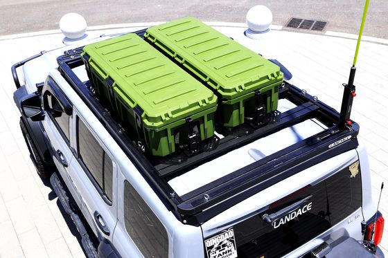 صندوق أدوات بلاستيكي للشاحنة العالمي 100٪ مقاوم للماء 50L-110L حجم العمل الثقيل
