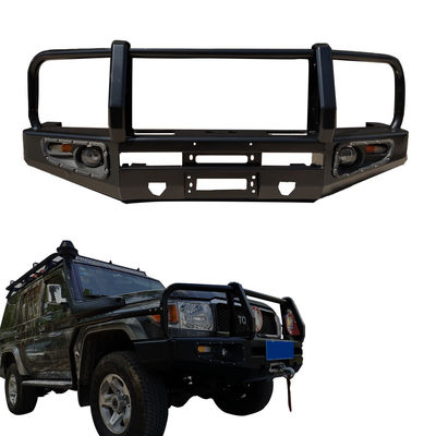 التسليم 7-15 أيام المصد الأمامي المغطى بالرماد الأسود لـ لانداس LC79 4x4 Car Body Kit