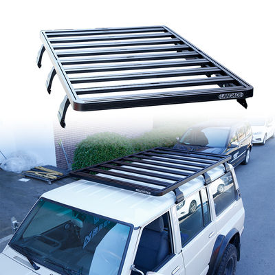 تويوتا LC 79 رف السطح الطراز الطرق الوعرة 34kg سعة 4x4 المركبة الملحقات الخارجية
