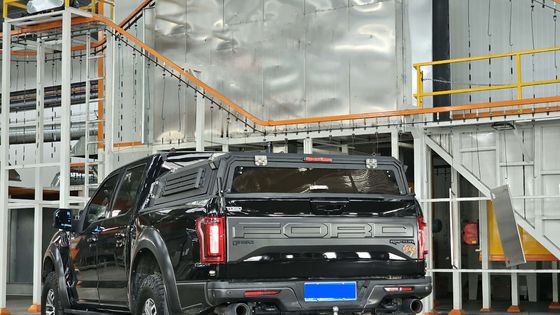 غطاء غطاء شاحنة بدون حفر للسيارات المتنقلة للسيارات الفورد F150 من الألومنيوم الصلب