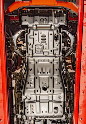 2012-2016 ISUZU D-MAX غطاء المحرك غطاء الغطاء المكسر حامي لوحة التزحلق الحماية تحت الجسم بواسطة لانداس