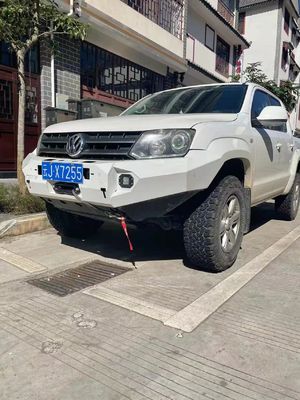 2009-2024 فولكسفاغن أماروك Winch Bull Bar المصد الأمامي المصد الخلفي المصد مع حامل الإطارات الحماية والديكور
