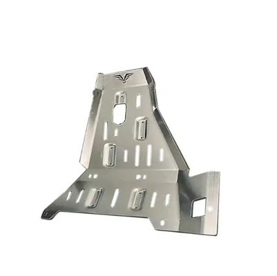 غطاء محرك الحماية العالية تحت الجسم لـ Jeep Wrangler JL Full Skid Plate 2018- الفضة