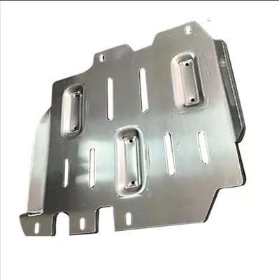 غطاء محرك الحماية العالية تحت الجسم لـ Jeep Wrangler JL Full Skid Plate 2018- الفضة