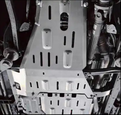 غطاء محرك الحماية العالية تحت الجسم لـ Jeep Wrangler JL Full Skid Plate 2018- الفضة