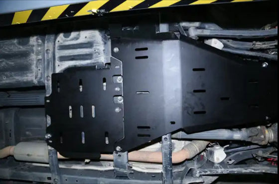 غطاء محرك الحماية العالية تحت الجسم لـ Jeep Wrangler JL Full Skid Plate 2018- الفضة