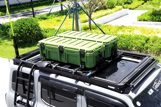 2018 فضة 4WD 4x4 الملحقات الخارجية تركيب على سقف السيارة رف صندوق أدوات ثقيلة