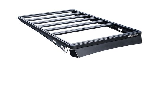 شعار مخصص رف السقف من الألومنيوم الأسود للسيارات المغامرة