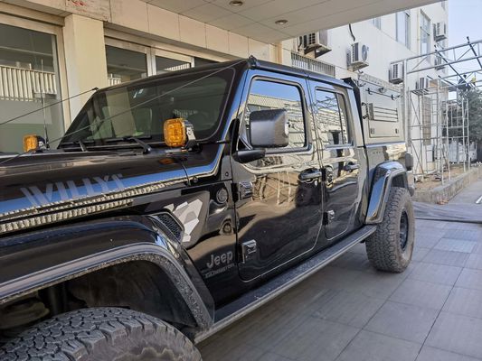 قفل غلادياتور JT 4x4 ملحقات السيارات سبائك الألومنيوم شاحنة شاحنة سرير غطاء السرير الصلبة المائية غطاء للجيب