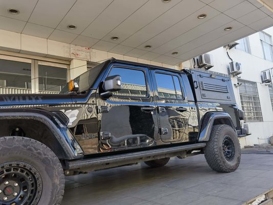 قفل غلادياتور JT 4x4 ملحقات السيارات سبائك الألومنيوم شاحنة شاحنة سرير غطاء السرير الصلبة المائية غطاء للجيب