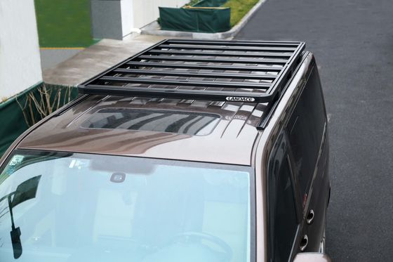 VW Multivan FJ Cruiser Roof Rack منصة الشحن من سبائك الألومنيوم للسيارات خارج الطريق
