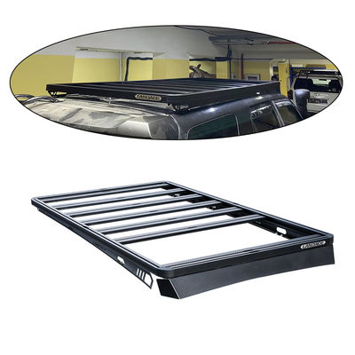 AL6063 SS304 عالمية 4X4 رف الأمتعة السطح الحانات المتقاطعة لسيارة تويوتا حامل السقف