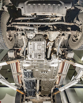 جيب رانجلر JL 4x4 مغنياليوم غطاء محرك تحت الجسم الهيكل الحماية اللوحة كاملة لوحة التزحلق