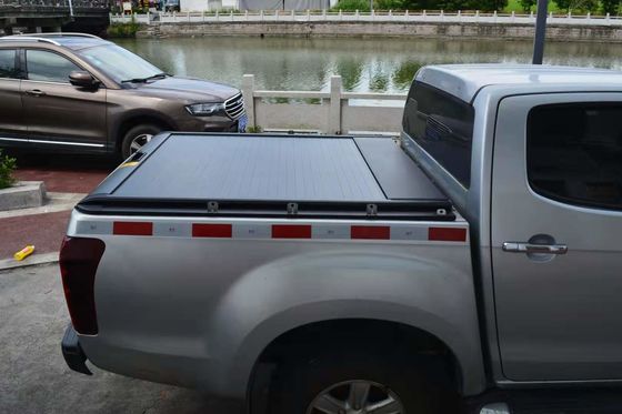 UTE سرير تركيب منغنيز الفولاذ طيات صلبة التقاط شاحنة سرير غطاء ل ISUZU D MAX
