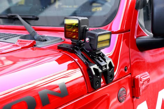 OEM قبلت عمود القيادة الضوء دعامة تركيب للجيب JL السطح الصلب النيازك
