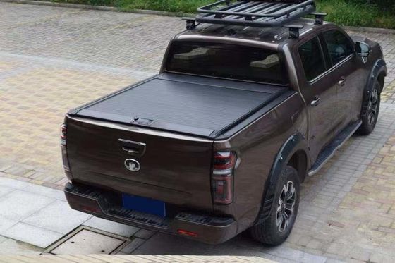 ISUZU D-MAX الألومنيوم قابلة للطي صعبة التقاط شاحنة سرير غطاء مع وظيفة مقاومة للماء