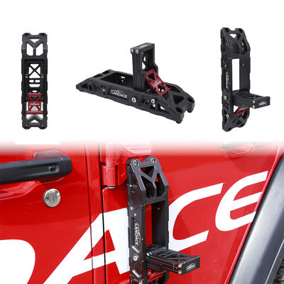 4 × 4 خارج الطريق الألومنيوم جانب الباب خطوات الدواسة القدم للجيب رانجلر جيه إل الصعب الأنوديزة