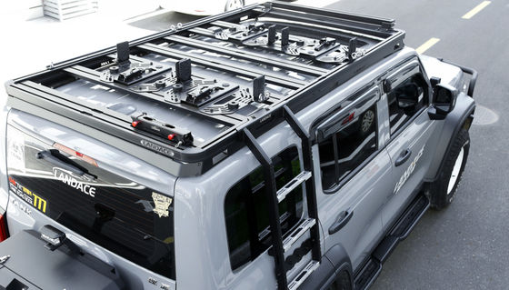 سلم سيارة خزان 300 400 500 4x4 ملحقات الطرق الوعرة سلم جانبي لسهولة التثبيت