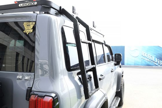 النمط الميكانيكي الخزان الجامع من الفولاذ المقاوم للصدأ 300 4x4 سقف الطرق الوعرة سلم جانبي لGWM
