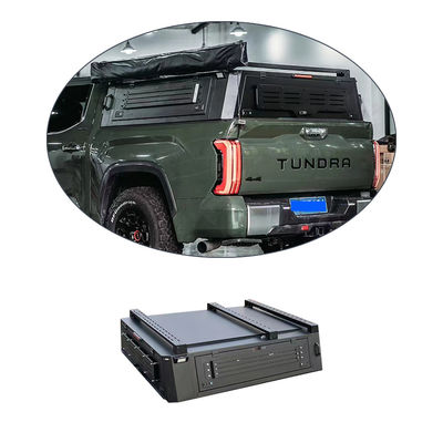 نظام رف سرير شاحنة من سبائك الألومنيوم المقاوم للماء لمكونات Toyota Tundra Pickup