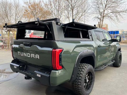 نظام رف سرير شاحنة من سبائك الألومنيوم المقاوم للماء لمكونات Toyota Tundra Pickup
