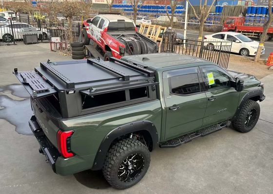 نظام رف سرير شاحنة من سبائك الألومنيوم المقاوم للماء لمكونات Toyota Tundra Pickup