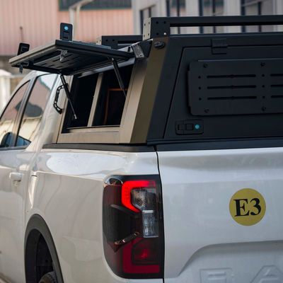 JMC DADAO 4x4 شاحنة بيكاب غطاء شاحنة ذات غطاء أسود مرتفع