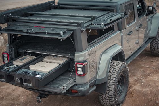 نوع صلب 4x4 ملحقات السيارات سبائك الألومنيوم Gladiator شاحنة شاحنة سرير Hardtop Topper Canopy للجيب