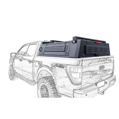 27 كيلوغرام خارج الطريق 4x4 شاحنة بيكاب سرير غطاء فوق للجيب جلادياتور F150 تويوتا تاكوما