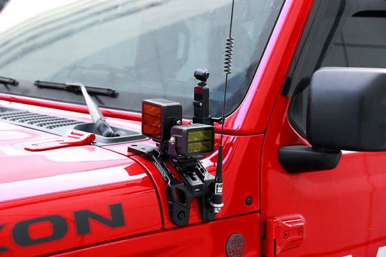 OEM المقبولة عالية الألومنيوم سبيكة LED القيادة الضوء دعامة ركيب عمود لل جيب JL