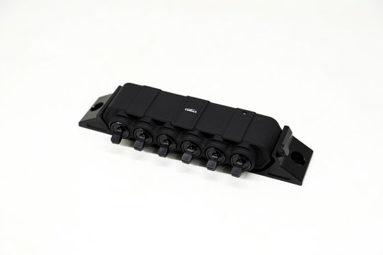نظام الإرسال الإلكتروني للسيارات العالمية غير اللاسلكية 6 عصابات LED Control Switch Panel