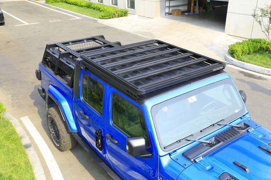 رف السقف Wrangler JT 4runner مع سبيكة الألومنيوم 1500 * 1425 * 55mm ملحقات المركبات