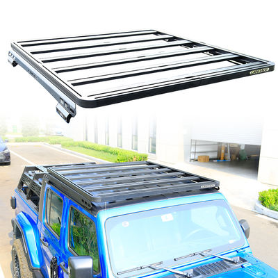 1500X1425mm AL6063-T6 رفوف سقف السيارات لـ Wrangler JT منصة رف سقف سبيكة الألومنيوم
