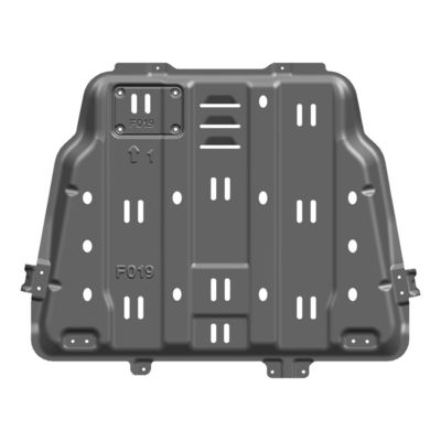 ألواح الماجناليوم/الفولاذ ياماها FZ16 2003-2009 4Runner Skid Plate أسود/فضة للطراز العالي