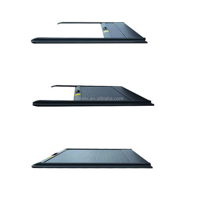 2015 رام 2500 8ft الألومنيوم قابلة للطي شاحنة صلبة سرير غطاء مع OEM وRoll Up عملية
