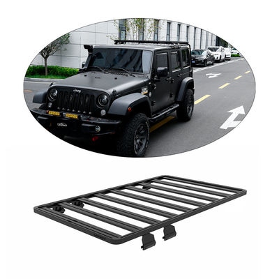 رف السقف من الألومنيوم للسيارة القائمة المزينة بالبودر 2021 Jeep Wrangler Jk الملحقات