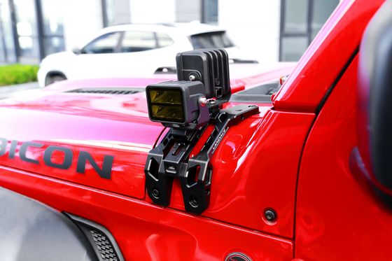 رقم الاختراع المصرح به دعامة الضوء لـ Tank300 سبيكة الألومنيوم LED Driving Light Bracket لـ Jeep JL
