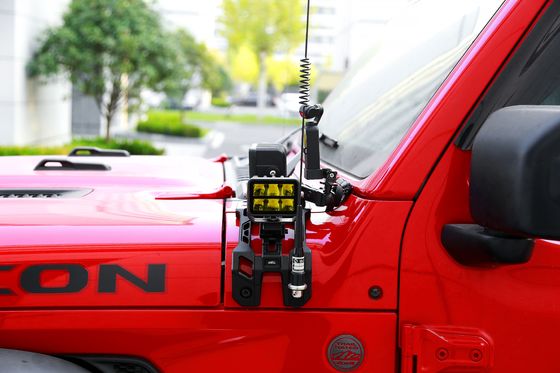 رقم الاختراع المصرح به دعامة الضوء لـ Tank300 سبيكة الألومنيوم LED Driving Light Bracket لـ Jeep JL