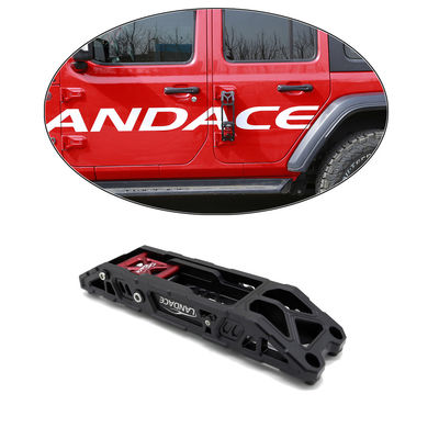 خارج الطريق سبائك الألومنيوم الباب الجانبي المفصل طابعة خطوة قدم الدواسة للجيب Wrangler