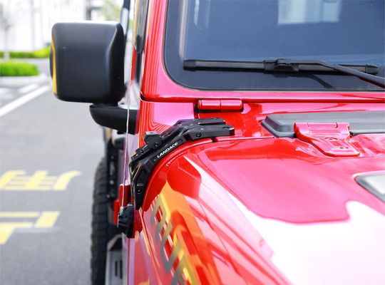 JEEP 2021- Wrangler Light Mounting Brackets CNC المصنعة مع سبيكة الألومنيوم الدائمة