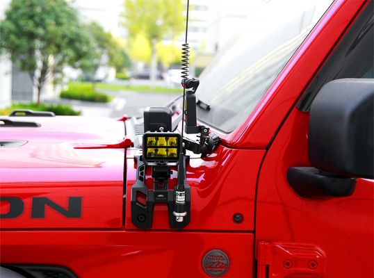 Wrangler Off-Road Silver Light Mounting Brackets مع تصميم عالية CNC