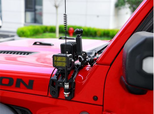Wrangler Off-Road Silver Light Mounting Brackets مع تصميم عالية CNC