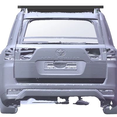 رفوف سقف السيارات من الألومنيوم لتويوتا LC300 الطول 2270 * 1300mm سطح الطلاء بالمسحوق