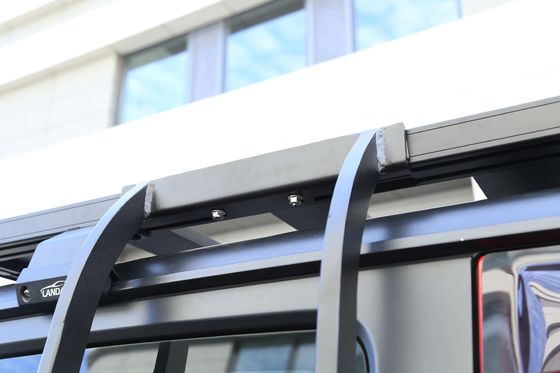 JEEP تركيب السيارات الأسود ألومنيوم سقف سلم رف لبيئات صعبة
