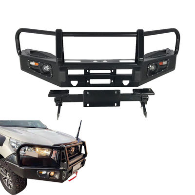 المصد الأمامي المطلي بالرماد لسيارة تويوتا هيلوكس Steel Body Kit Bull Bar لسيارات 4x4 Off Road
