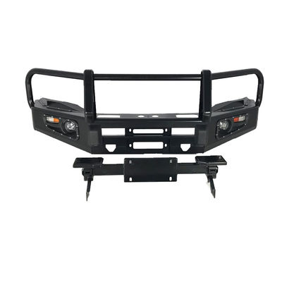 المصد الأمامي المطلي بالرماد لسيارة تويوتا هيلوكس Steel Body Kit Bull Bar لسيارات 4x4 Off Road