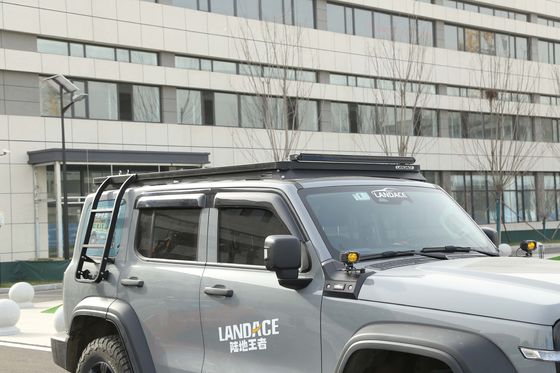سلم جانبي أسود 4 × 4 سلم جانبي واحد مجموعة إعادة تجهيز للدبابة 300